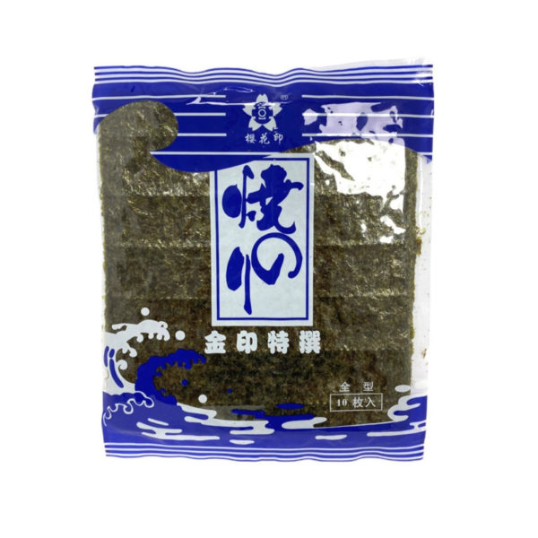 日本 櫻花印 金印特撰 燒海苔 (10枚入)